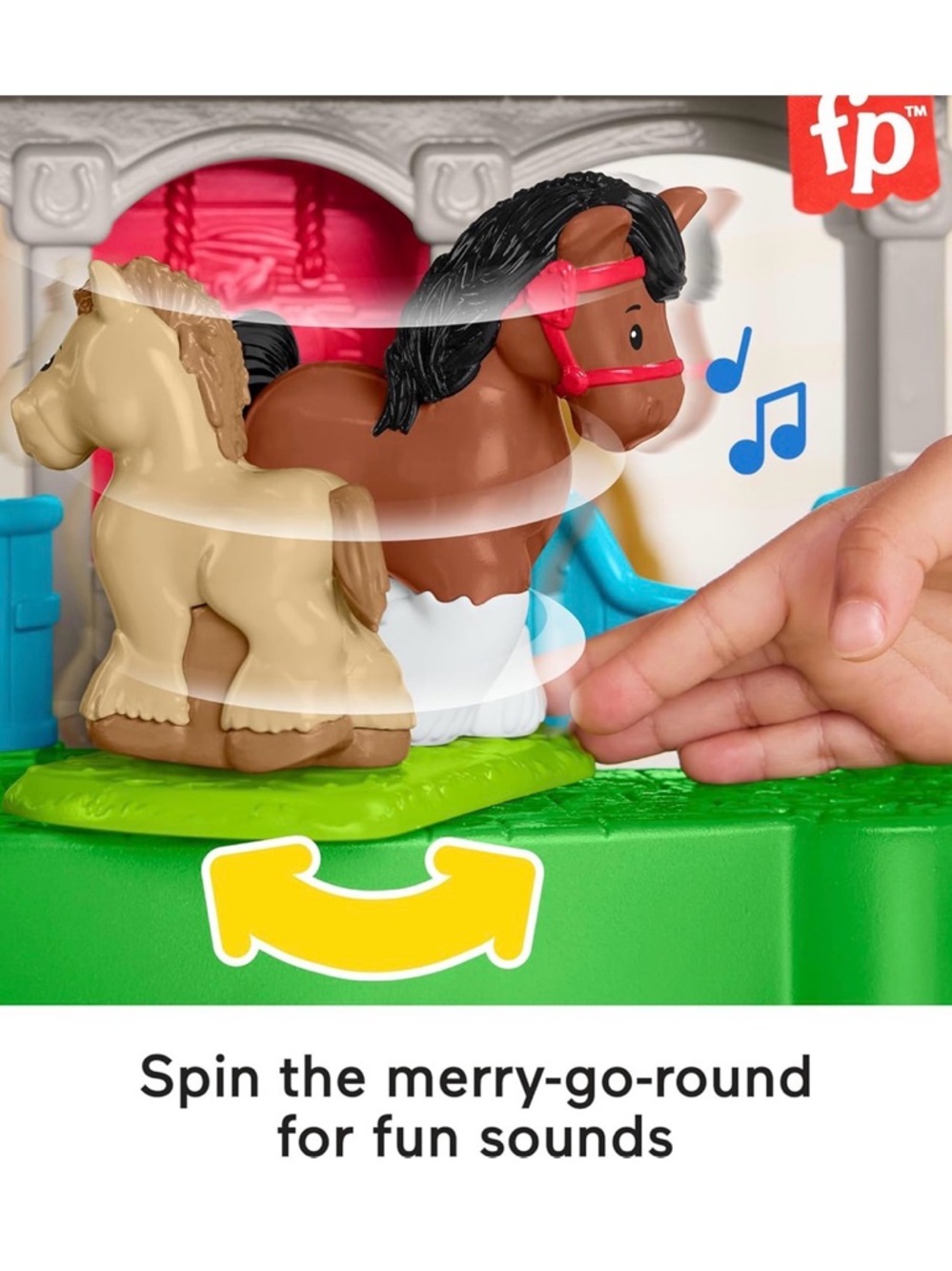Fisher-Price Little People Friendly Horses Stable - Picture 10 of 13